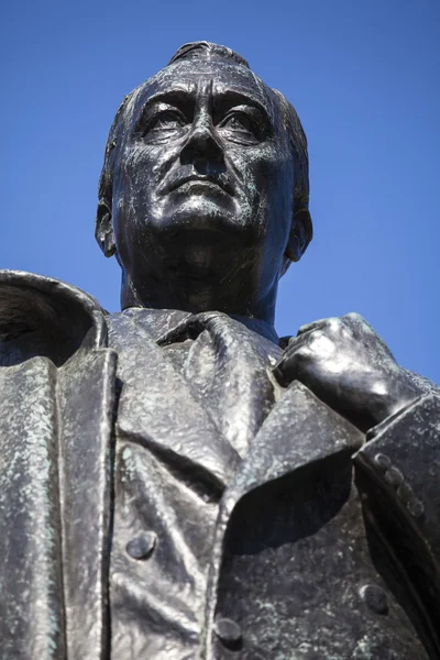 Estátua de Franklin D. Roosevelt em Londres — Fotografia de Stock