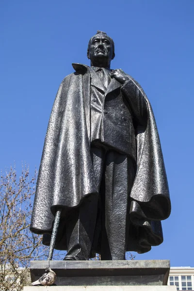 Статуя Франклина Рузвельта в Лондоне — стоковое фото