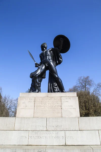 อนุสาวรีย์เวลลิงตันใน Hyde Park — ภาพถ่ายสต็อก