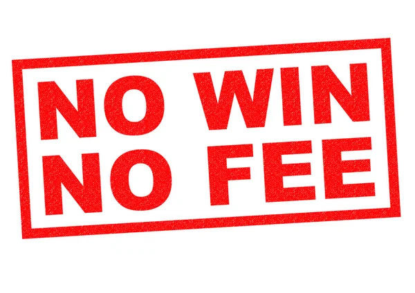 NO WIN NO FEE — Stock Photo, Image