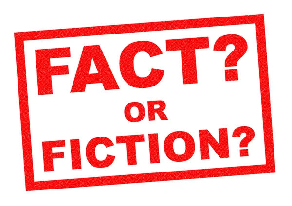 Fact Or Fiction? — Stockfoto