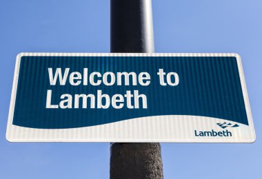 Welcome to Lambeth clipart