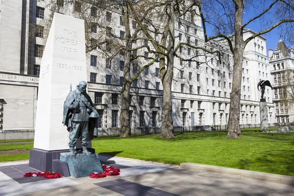 Memorial de la Guerra de Corea en Londres — Foto de Stock