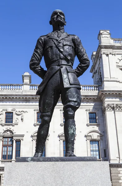 Jan Smuts standbeeld in Londen — Stockfoto