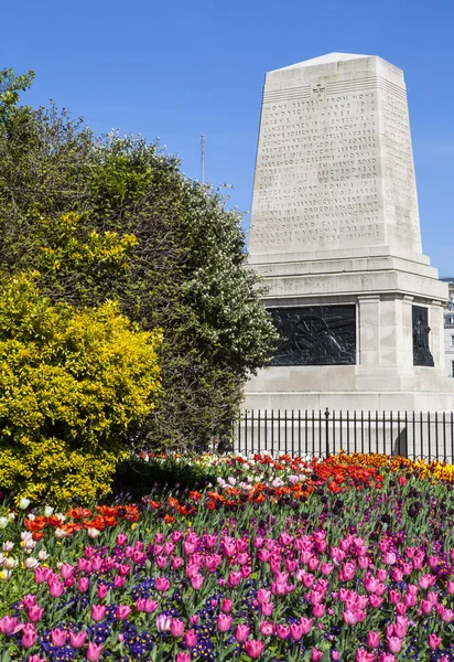 Το μνημείο φρουρούς στην παρέλαση της φρουράς άλογο στο Λονδίνο — Φωτογραφία Αρχείου