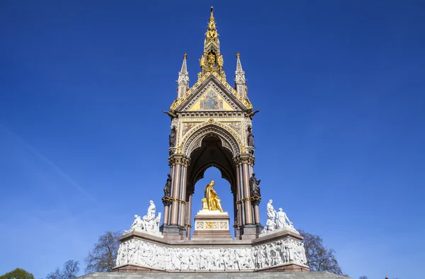 Londra 'daki Albert Anıtı — Stok fotoğraf