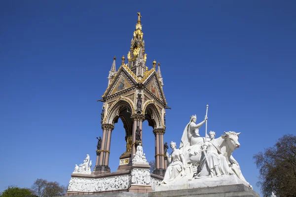 Albert Memorial Londonban — Stock Fotó