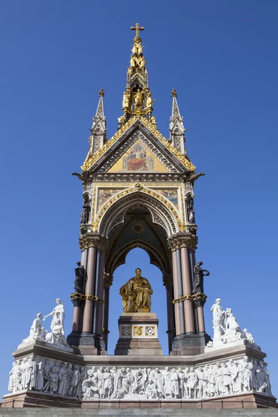 Londra 'daki Albert Anıtı — Stok fotoğraf