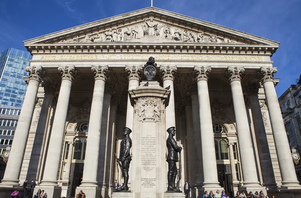 El Royal Exchange en Londres —  Fotos de Stock