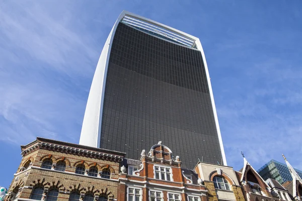 20 Fenchurch Street Skyscraper (Walkie Felie Building) ) — стоковое фото