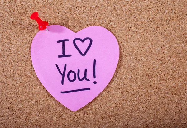 I Love You Message — Stock Photo, Image