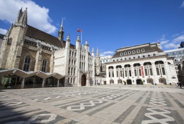Guildhall and Guildhall Art Gallery in London