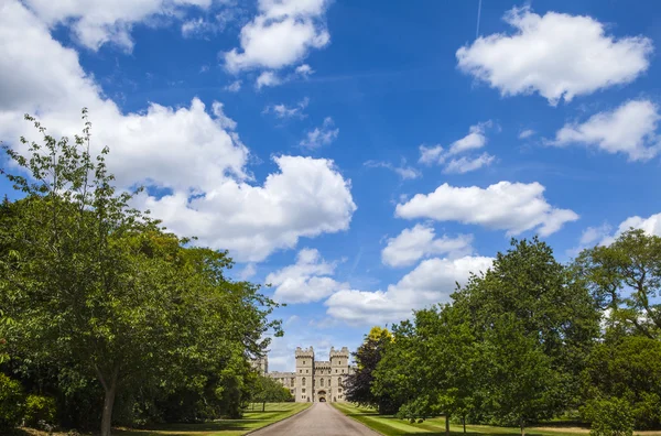 Vista do castelo do windsor — Fotografia de Stock