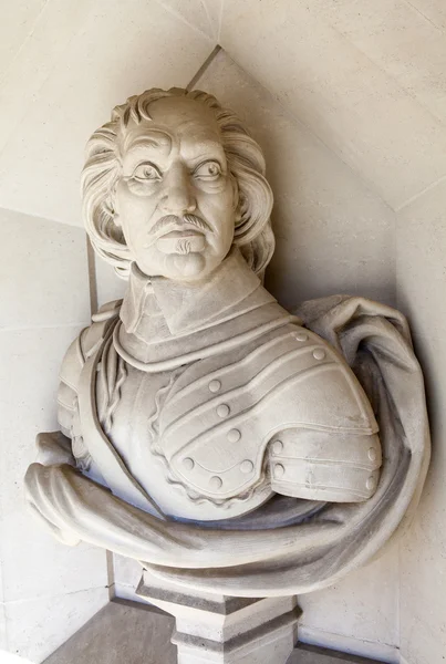 Oliver Cromwell Sculpture in London — Φωτογραφία Αρχείου