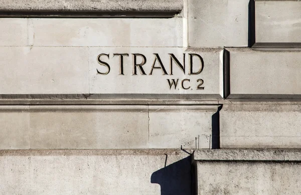 Strand en Londres —  Fotos de Stock