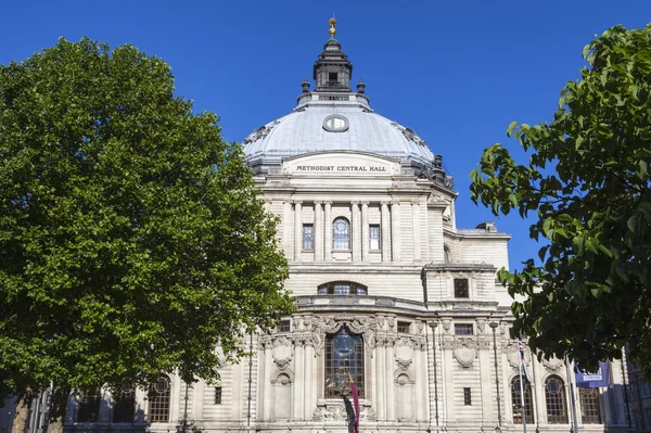 Methodist Central Hall i London – stockfoto