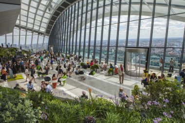 The Sky Garden at 20 Fenchurch Street in London clipart