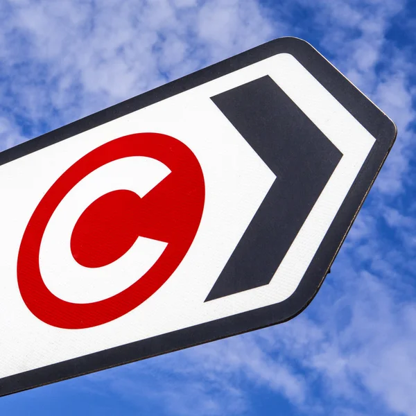 London Congestion Charge — Stock fotografie