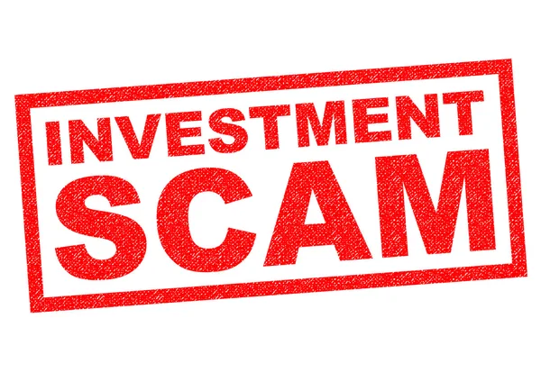 SCAM INVESTIMENTI — Foto Stock