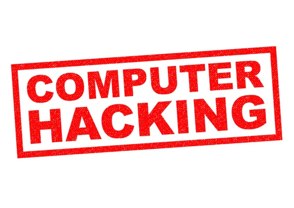 Computer hacken — Stockfoto