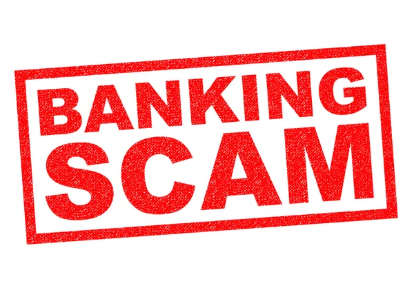 BANking SCAM — Stok Foto