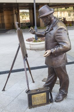 Roskovics Ignac heykel Budapeşte '