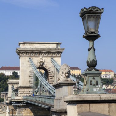 Budapeşte 'deki Zincir Köprüsü