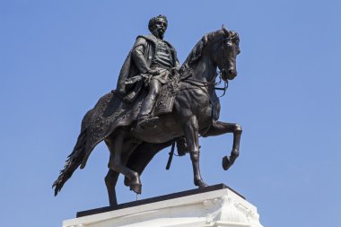 Count Gyula Andrassy heykel Budapeşte '