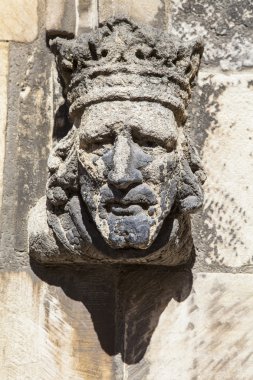 Heykel ayrıntı üzerinde St. Martin-Le-Grand York