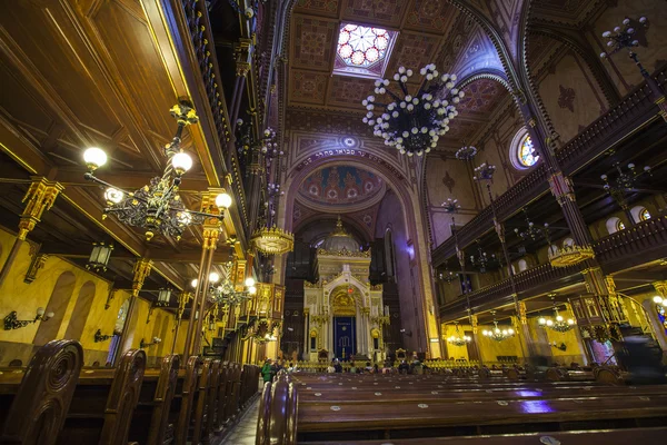 Sinagoga de Dohany Street em Budapeste — Fotografia de Stock