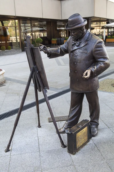 Statua Roskovics Ignac a Budapest — Foto Stock