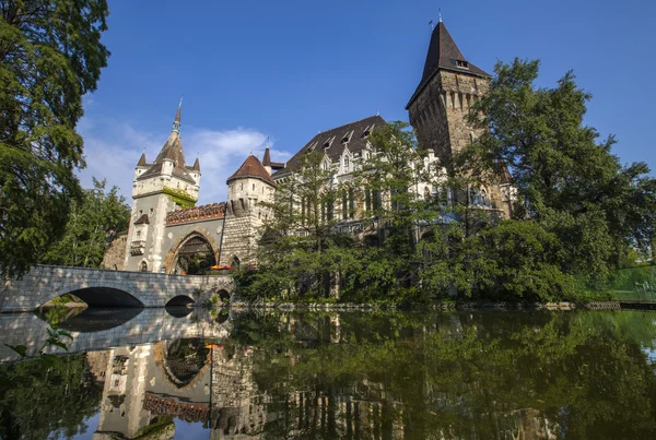 Vajdahunyad slott i budapest — Stockfoto