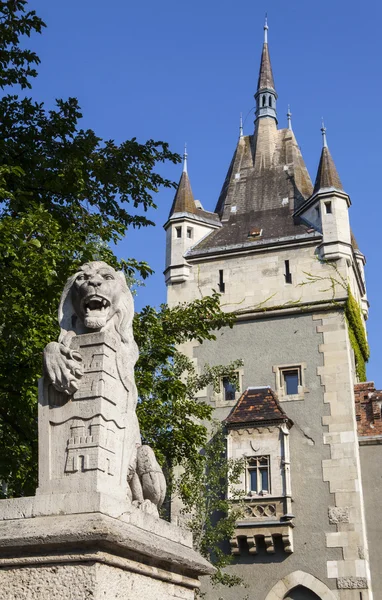 Castillo de Vajdahunyad en Budapest — Foto de Stock