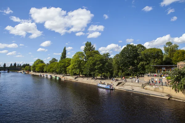 Řeka Ouse v Yorku — Stock fotografie