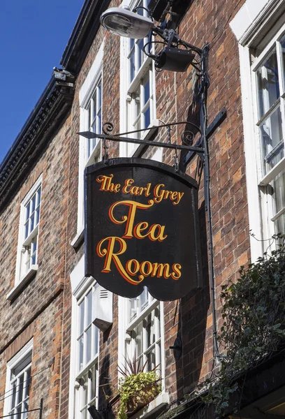 The Earl Grey Tea Room in York — стоковое фото