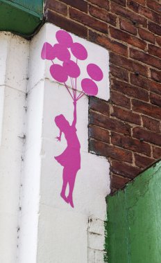 Bnksy tarzı grafiti York