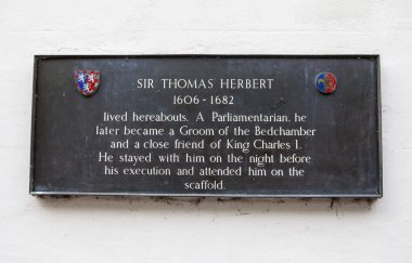 Efendim Thomas Herbert plak York