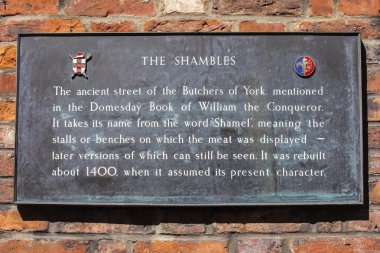 The Shambles in York clipart