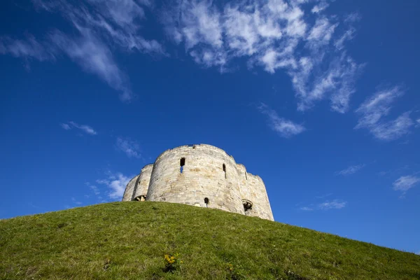 Кліффорд в вежі в-Йорку — стокове фото