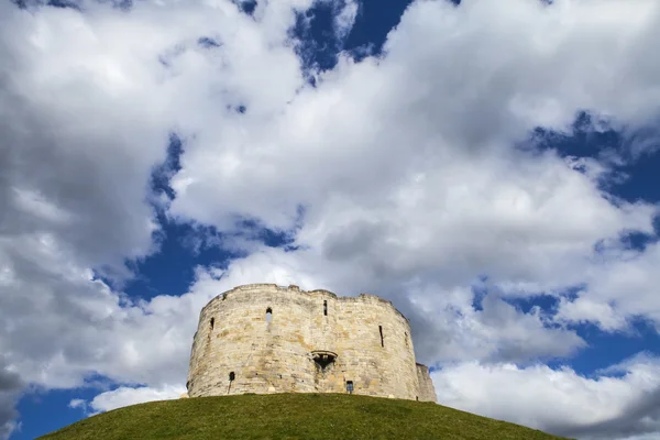 Кліффорд в вежі в-Йорку — стокове фото