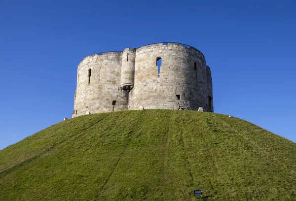 Clifford's tower York — Stok fotoğraf