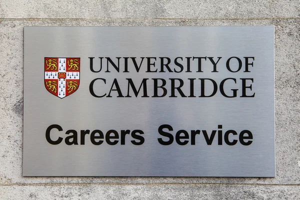 Universidade de Cambridge Carreiras Conselhos — Fotografia de Stock