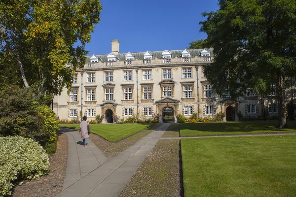 Fellows gebouw aan Christ's College in Cambridge — Stockfoto