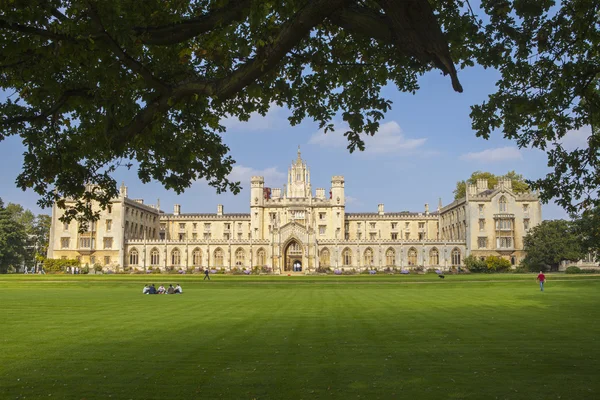 St. John 's College em Cambridge — Fotografia de Stock