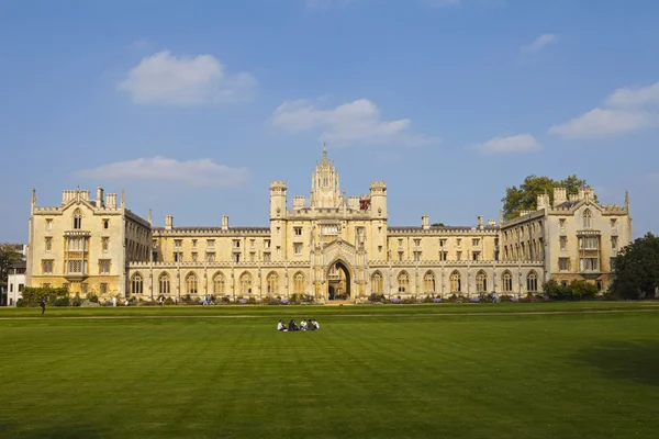 St John's College w Cambridge — Zdjęcie stockowe