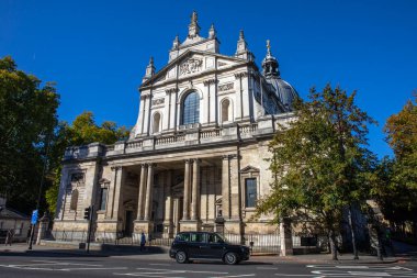 Tarihi Brompton Oratory, Knightsbridge, Londra, İngiltere.