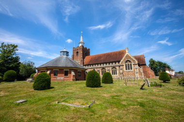 İngiltere 'nin Essex kentindeki Maldon kasabasındaki güzel St. Marys Kilisesi..