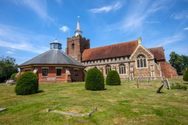 İngiltere 'nin Essex kentindeki Maldon kasabasındaki güzel St. Marys Kilisesi..