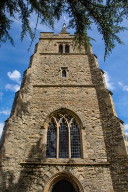 İngiltere 'nin Essex kentindeki Runwell köyündeki güzel St. Marys Kilisesi..