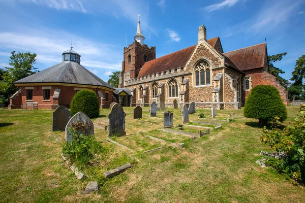 İngiltere 'nin Essex kentindeki Maldon kasabasındaki güzel St. Marys Kilisesi..